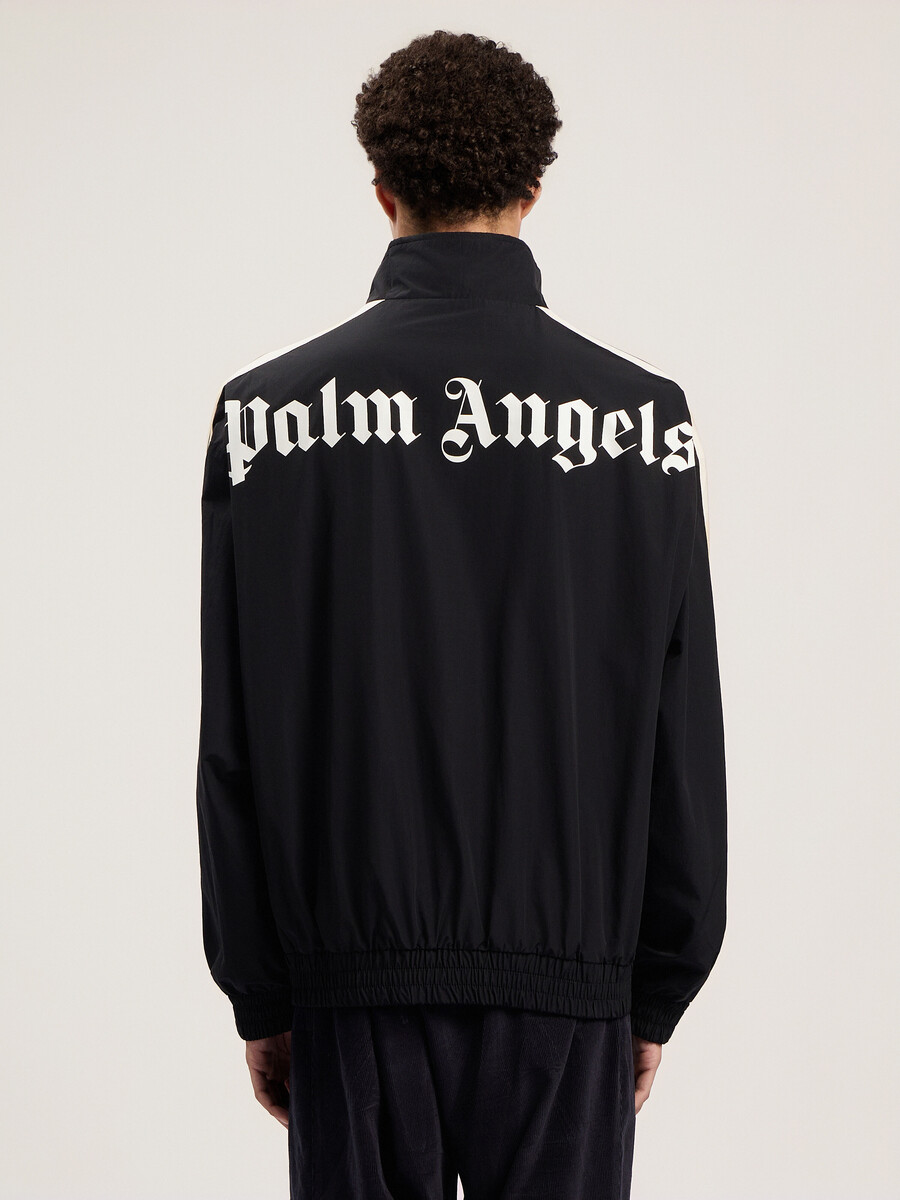 chaqueta cortavientos con logotipo clásico