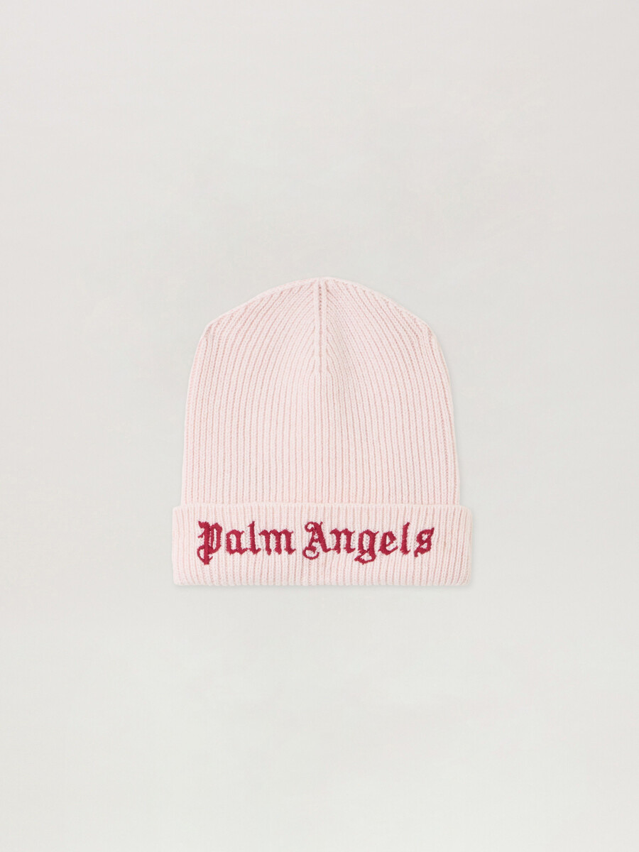 gorro de punto con logotipo bordado