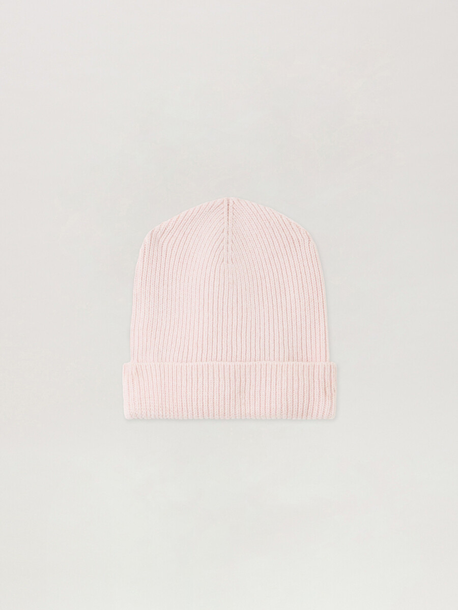 gorro de punto con logotipo bordado