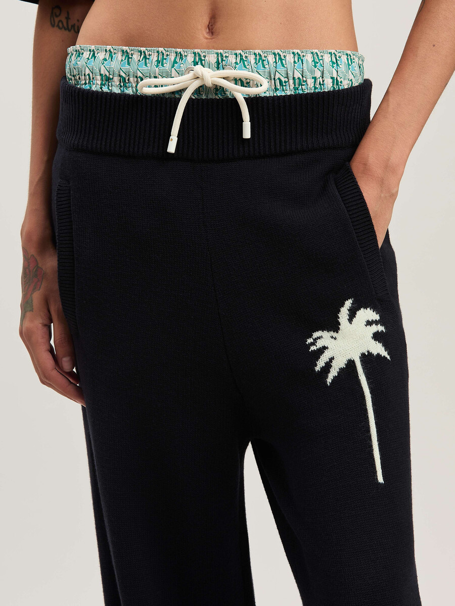 pantalones de punto palms