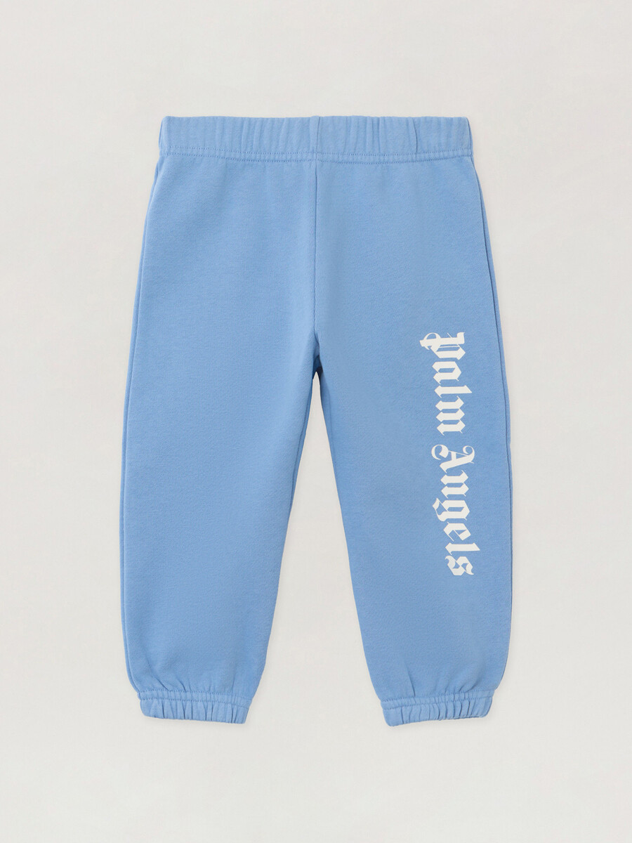 pantalones deportivos con logotipo de gran tamaño