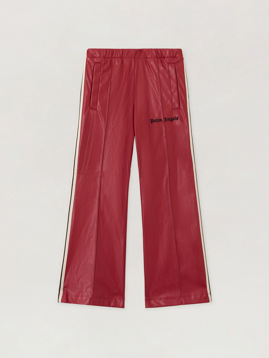 pantalones deportivos acampanados revestidos