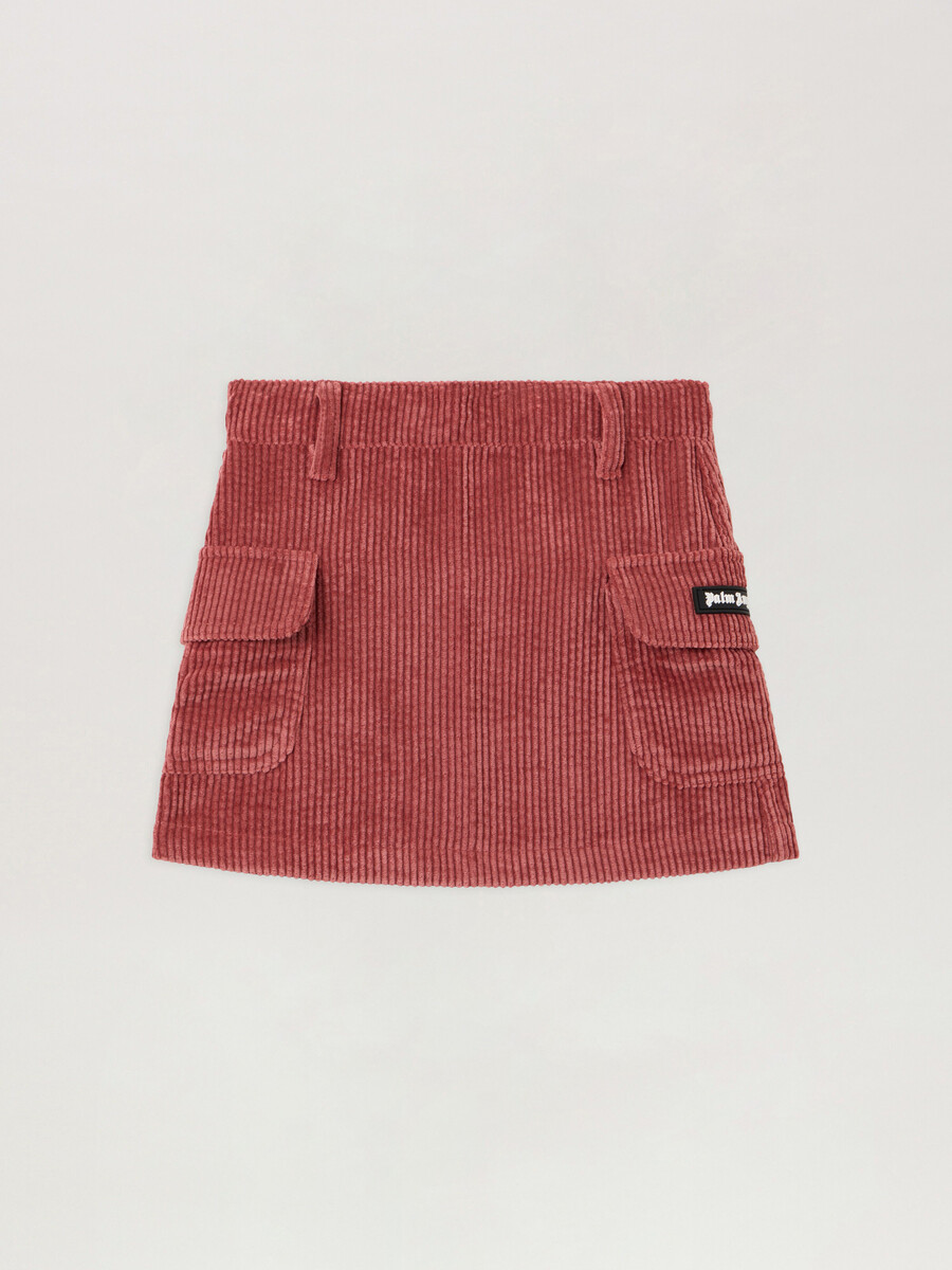 minifalda cargo de pana