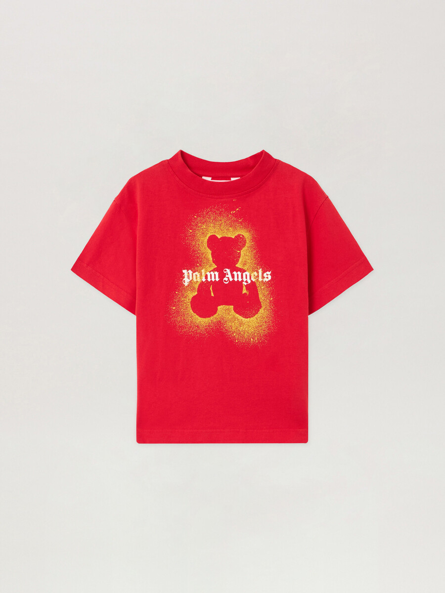 camiseta gráfica spray bear