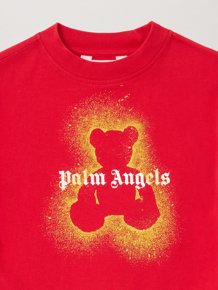 camiseta gráfica spray bear