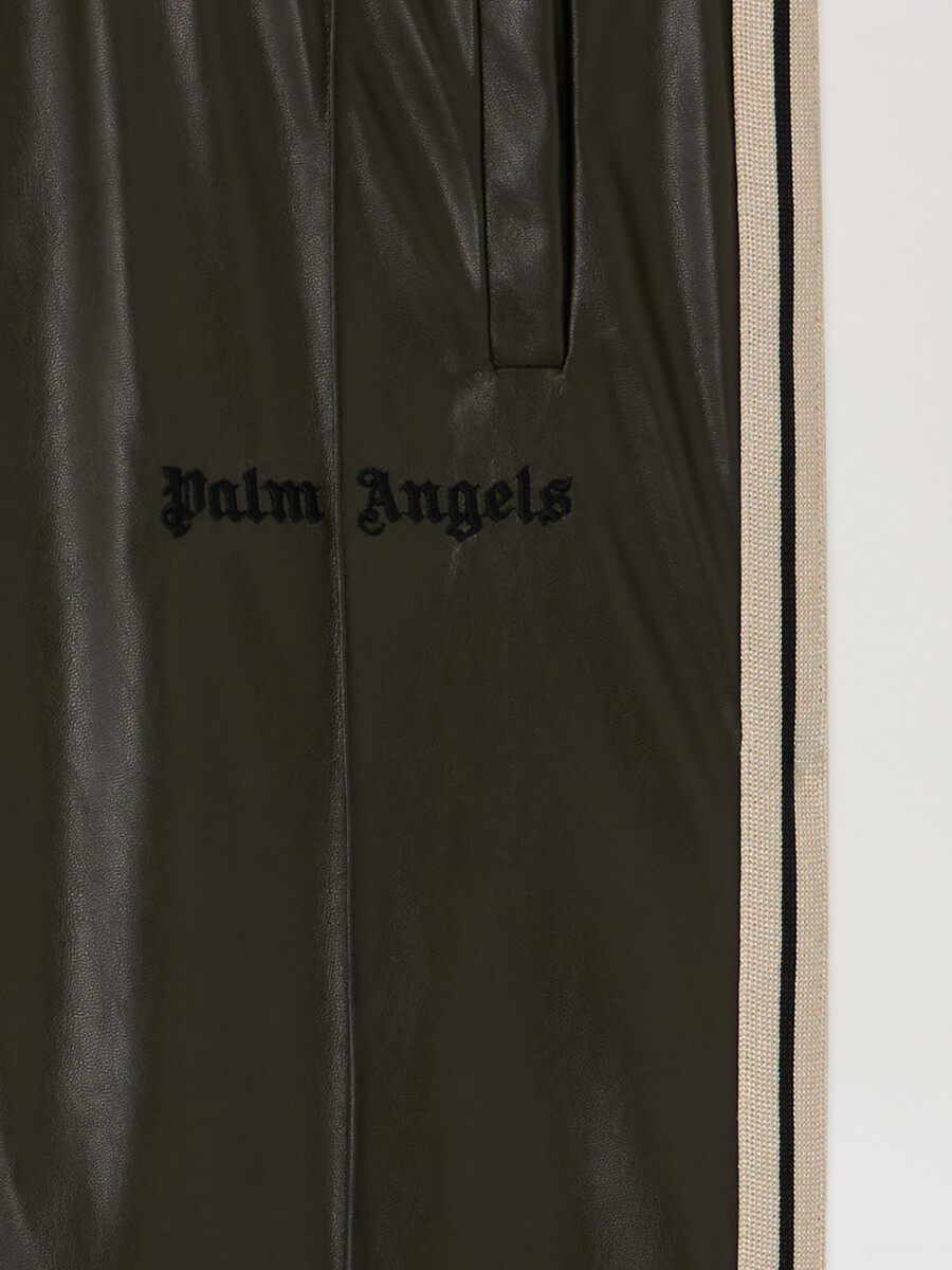 pantalones holgados de chándal recubiertos