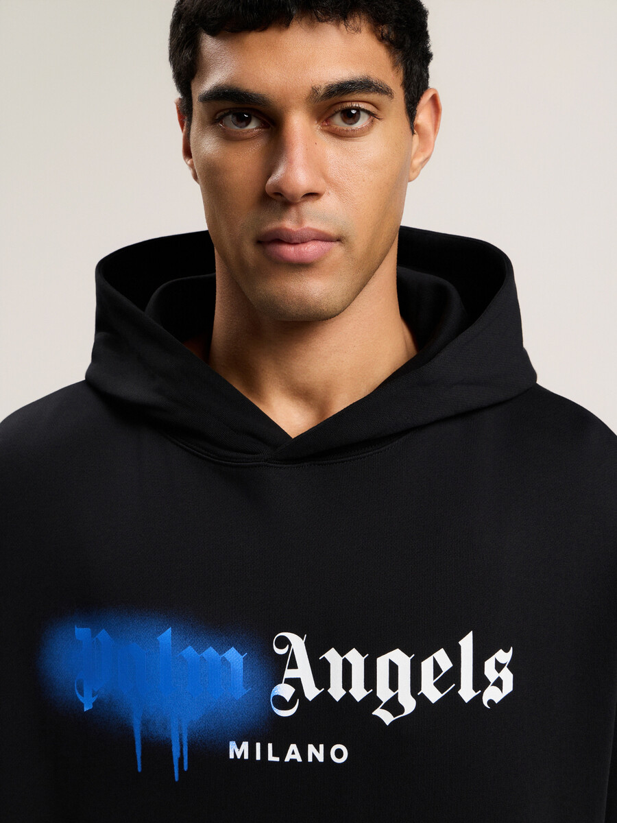 sudadera con capucha spray city milan