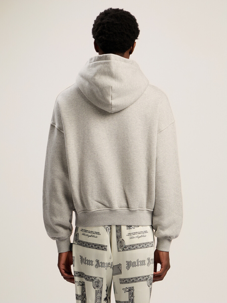 sudadera con capucha con gráfico de serpiente
